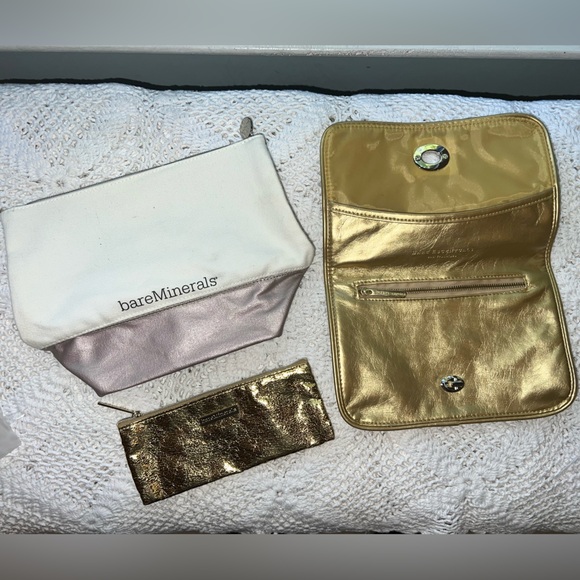 Set of 3 Bare Minerals Cosmetic Bags NWOT - Picture 2 of 5